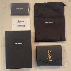 Saint Laurent Black Wallet